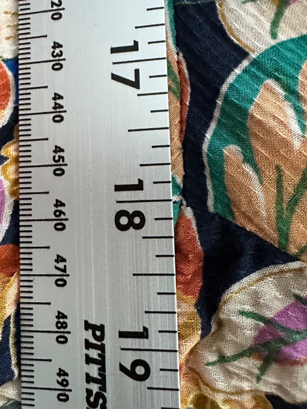 Anthropologie Womens Small Shari Harem Pants Multicolor FloralPrint Boho Cottage - Picture 9 of 12